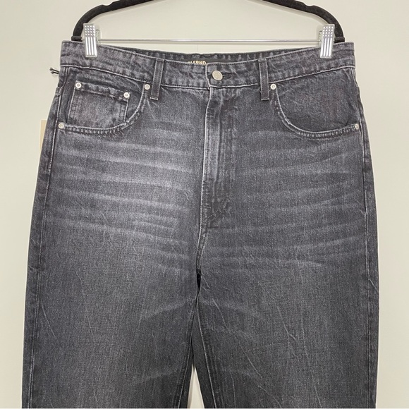 NWT Grlfrnd The Melanie High Rise Boot Cut Jeans Rigid In Noho Black Size 31 - Picture 3 of 10